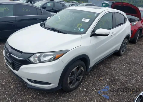 2018 Honda Hr-V Ex из США, поврежденный, VIN 3CZRU6H56JM721799